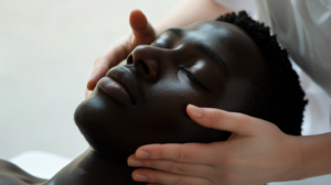 Facial Massage Close-Up